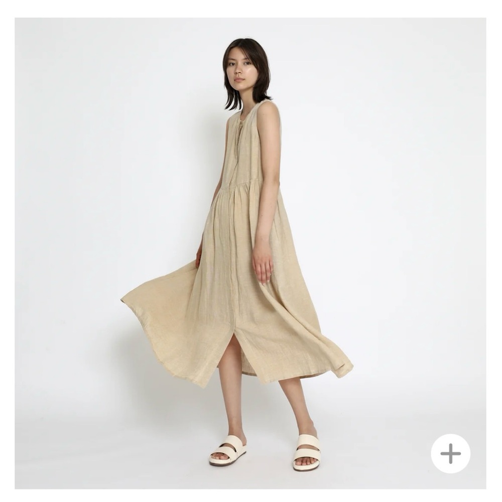 Linen Play Dress (NWT) - Picture 2 of 12